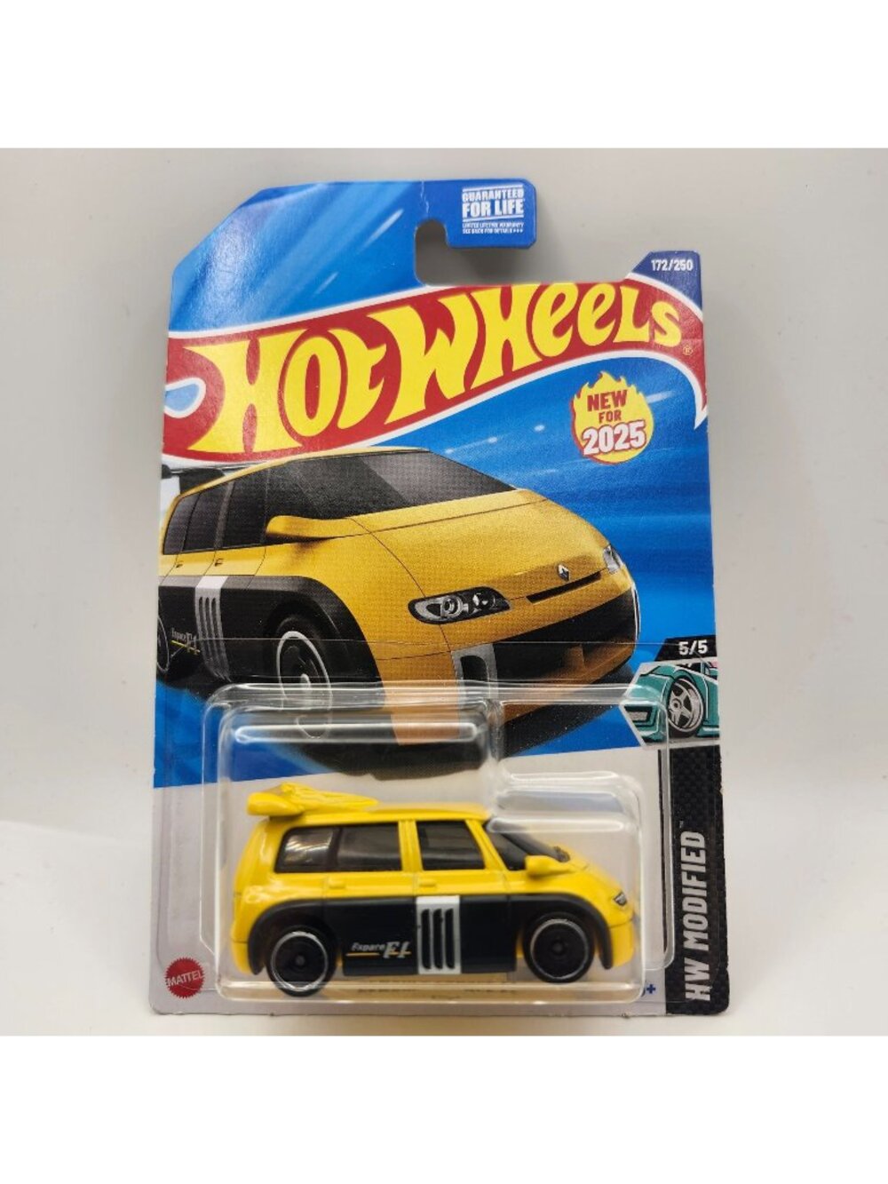 Hot Wheels Renault Espace F1 HW Modified Yellow New For 2025 5/5 172/250